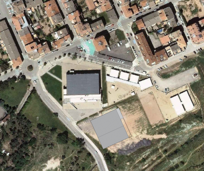 Zona esportiva de Sant Fruitós.