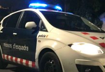 Cotxe de Mossos d'Esquadra FOTO.Bétévé