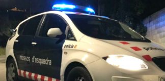 Cotxe de Mossos d'Esquadra FOTO.Bétévé