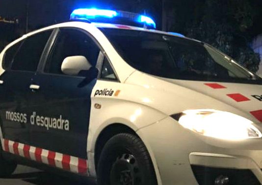 Cotxe de Mossos d'Esquadra FOTO.Bétévé