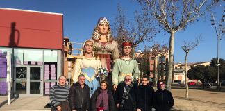 Els Geganters i grallers de Sant Fruitós de Bages. Fotografia: Marc Vila