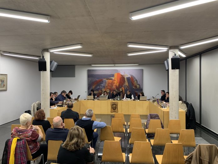 El ple ordinari de febrer de Sant Fruitós de Bages.