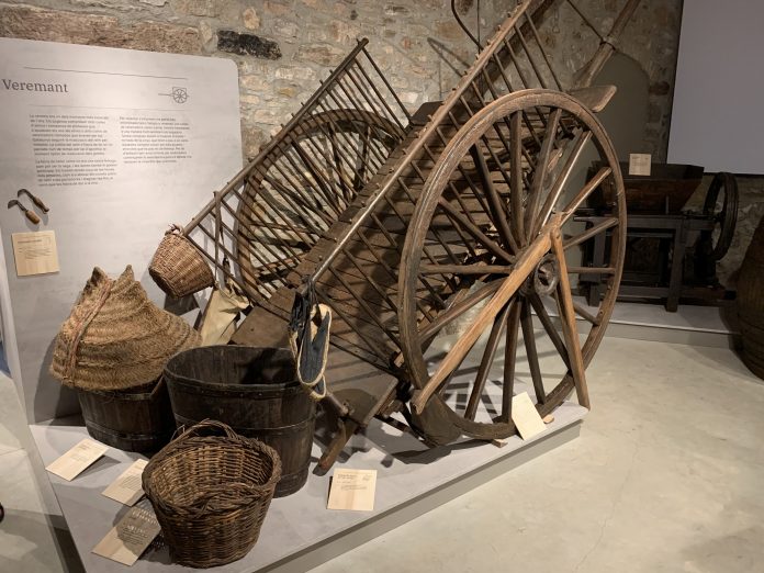 Una secció del museu de Sant Fruitós.